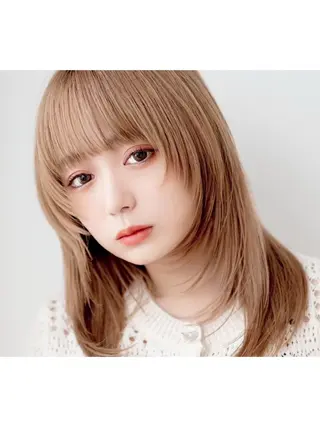 ミディアム 🎖髪質改善🎖 河越守のヘアスタイル