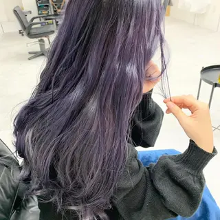 ロング カラー パーマ ヘアアレンジ メンズ キッズ ネイル マツエク・マツパ 架空〜KAQU〜所属・【clan】 NOGAMIのヘアスタイル