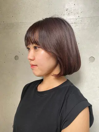ショート カラー Leverage New York所属・小滝 楓のヘアスタイル