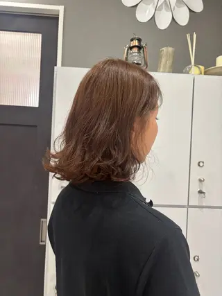 ミディアム okura nanamiのヘアスタイル