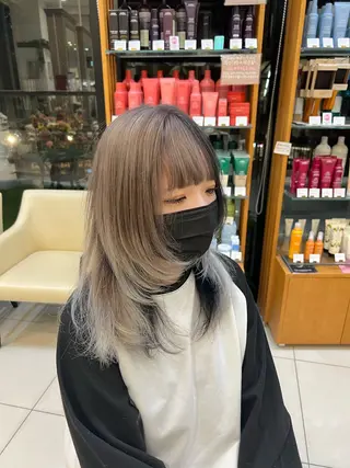 ロング カラー ✨️モデル募集中✨️ 上野/神谷 冬桜弥のヘアスタイル