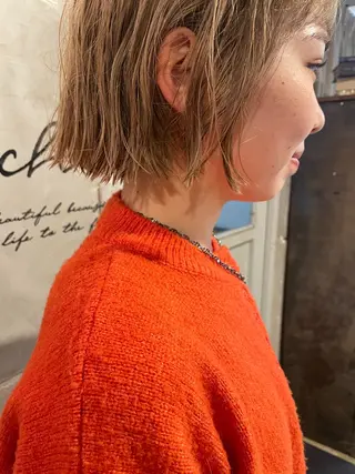 ショート カラー さの あやねのヘアスタイル