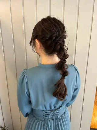 ロング anon所属・田中 結月のヘアスタイル