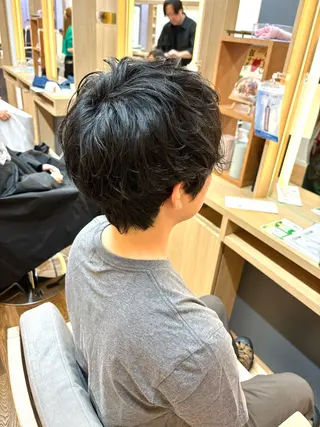パーマ メンズ メンズ✨パーマ 大室雄基のヘアスタイル