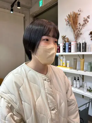 ショート カラー OLSEN D.B.A BALLOON HAIR所属・表参道OLSEN✂︎ nanamiのヘアスタイル