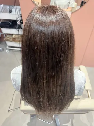 ロング カラー 佐藤 美羽のヘアスタイル
