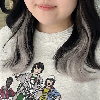 セミロング りおな/エクステ /ミルクティーカラーのヘアスタイル