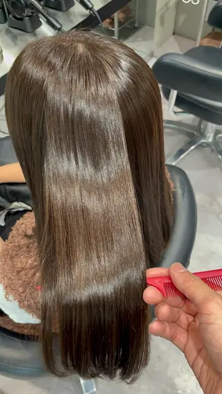 ロング カラー パーマ 🌈艶髪/髪質改善 新宿itouのヘアスタイル