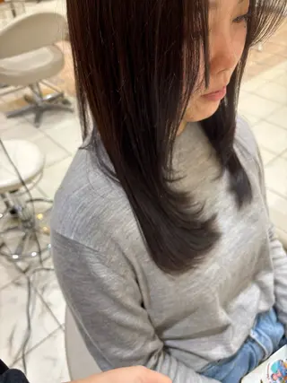 ミディアム 🦋中川 未来🦋のヘアスタイル