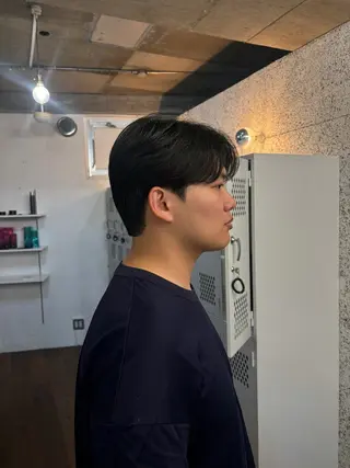 ショート カラー パーマ メンズ fifth 庄子愛彩のヘアスタイル