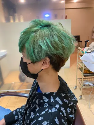 メンズ KAZU所属・安藤 慎悟のヘアスタイル