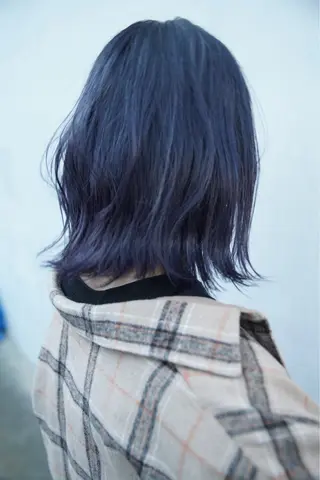 ミディアム カラー 髪質改善カラー /NAYUのヘアスタイル