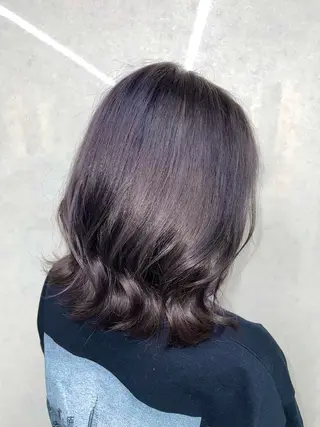 ミディアム カラー 𝐑𝐲𝐮𝐤𝐢 【店長】ALEAPのヘアスタイル