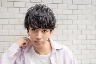 ショート パーマ メンズ FM【エフエム】HAVANA所属・💈圧倒的メンズ特化 明大前美容師💈のヘアスタイル