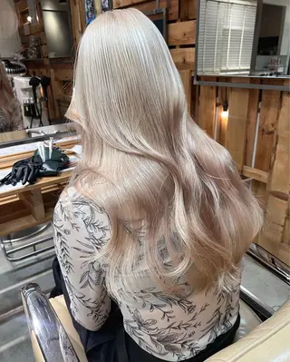 ロング カラー 𝒚𝒖-𝒓𝒊 ⸝⋆艶color🌙のヘアスタイル