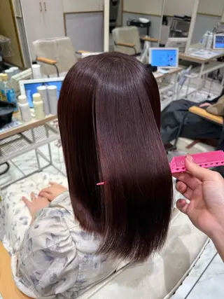 カラー 🦋sana🦋 🫧透明感カラー🫧のヘアスタイル
