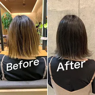 ミディアム 佐瀬竜矢PRIMAL /portのヘアスタイル