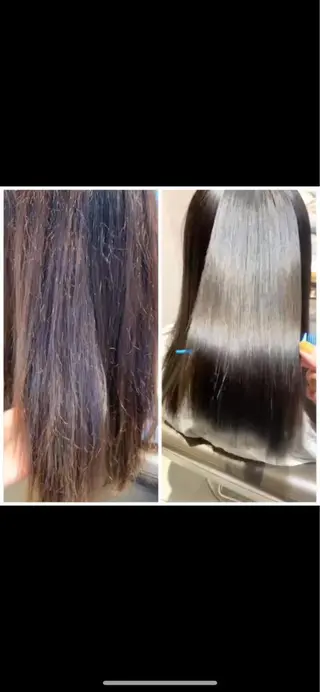 セミロング パーマ 縮毛矯正✖️似合わせ 🌻ヒトミのヘアスタイル