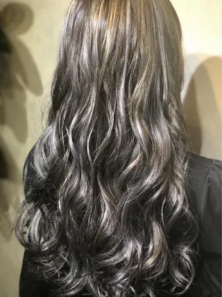 ロング BuzZ所属・西村 雄二/エクステのヘアスタイル