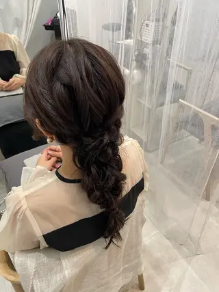 ヘアアレンジ 藤掛 桜子のヘアスタイル