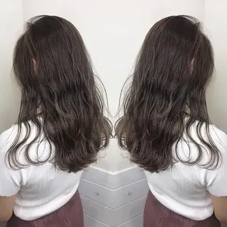 ロング カラー 柴田 祐輔のヘアスタイル