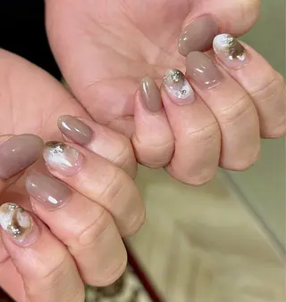 ネイル NutNut 原宿/北参道【ナットナット】所属・清水 夏澪のネイルデザイン