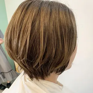 ショート カラー 似合わせカット得意 仁井亮のヘアスタイル