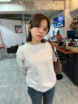 ショート C’LD hair  produce /シールドヘア所属・モテ髪/ボブ/ショー ト/アダチフウトのヘアスタイル