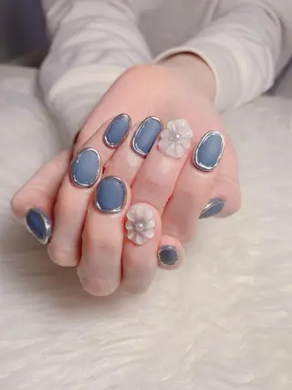 ネイル MiKi Nai池袋 長さだし得意のネイルデザイン