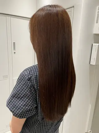 セミロング カラー Chacolle perch 北千住店所属・瑞慶覧 翔のヘアスタイル