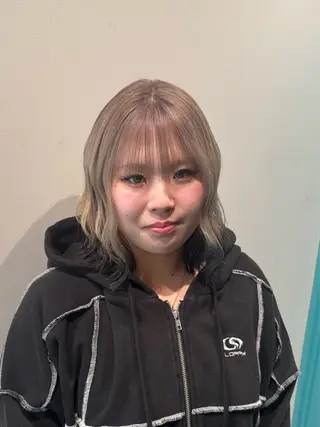 カラー 韓国ヘア AINA🐱のヘアスタイル