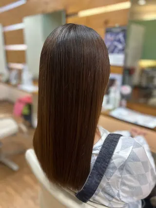 ロング 神谷 千明のヘアスタイル