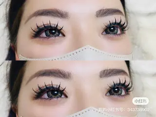 マツエク・マツパ オーロラ所属・AURORA RINAのマツエク・マツパデザイン