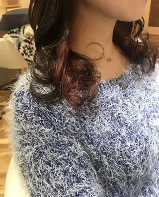 ミディアム カラー AKAMEE 表参道所属・✨360°褒められ ヘア✨️井上雄輝のヘアスタイル