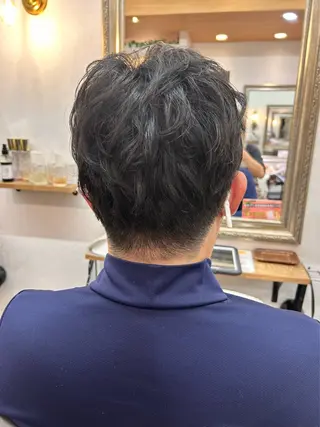 メンズ yuu 練習モデル募集のヘアスタイル