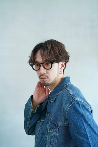 パーマ メンズ 当日予約⭕️ fifth渋谷太田のヘアスタイル