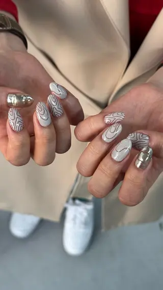 ネイル Momoka ネイリスト福岡/薬院のネイルデザイン