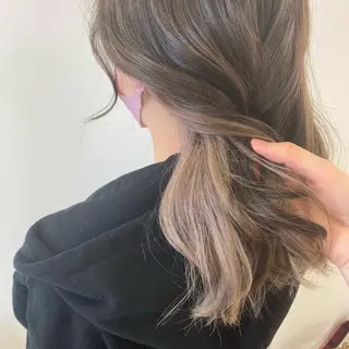 ロング カラー 個性派/ブリーチ *ほのかのヘアスタイル