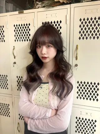 ロング カラー 韓国ヘア/表参道 ENA🎀🤍のヘアスタイル