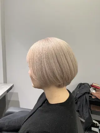 ショート ate.心斎橋 髪質改善のヘアスタイル