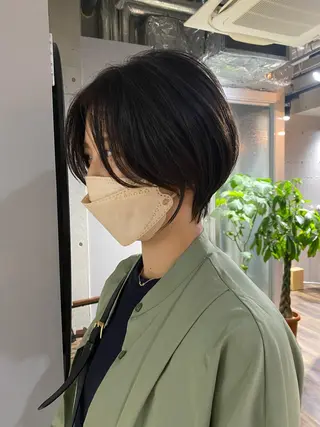 ショート カラー Leverage New York所属・小滝 楓のヘアスタイル