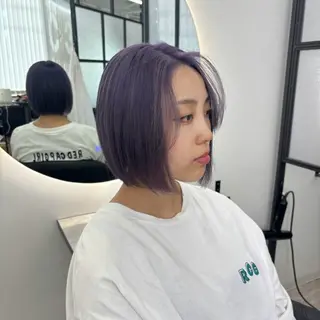 ミディアム カラー Ren. 🦋デザインカラーのヘアスタイル