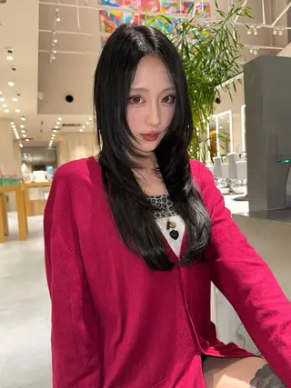 ロング 菊地 純哉のヘアスタイル