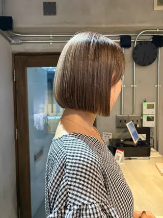 ショート とびまつ /ショート/脱白髪染のヘアスタイル