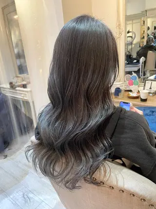 カラー 池田 桃子のヘアスタイル