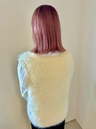 ミディアム カラー 中島 さなえのヘアスタイル