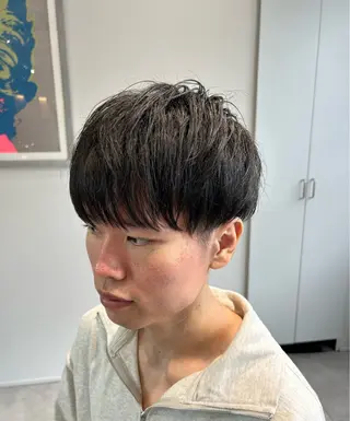 ショート メンズパーマ/メンズ カット/伊藤　げんのヘアスタイル