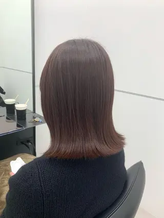 ミディアム カラー 本格ヘッドスパ🌿 ×ヘア　佐藤のヘアスタイル