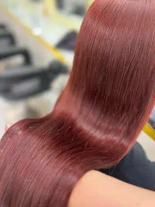 ロング カラー パーマモデル募集💖 まなみのヘアスタイル