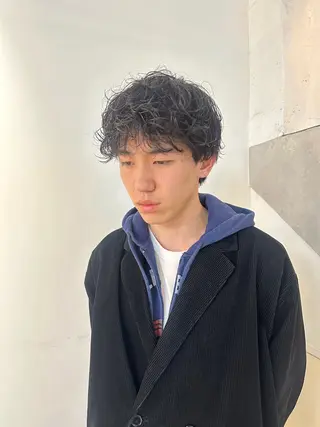 パーマ メンズ HARE &nail ☪️remiのヘアスタイル